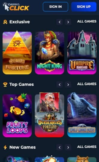 Casino.Click screenshot