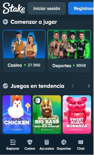 Stake screenshot