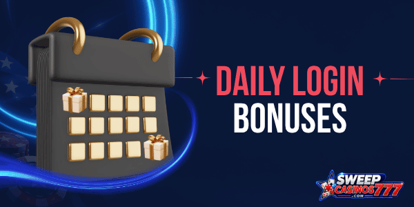daily login bonus in sweepstakes casinos