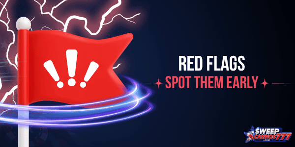 red flags in sweepstakes casinos