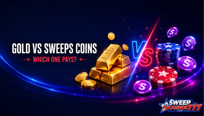 Gold Coins versus Sweeps Coins compared