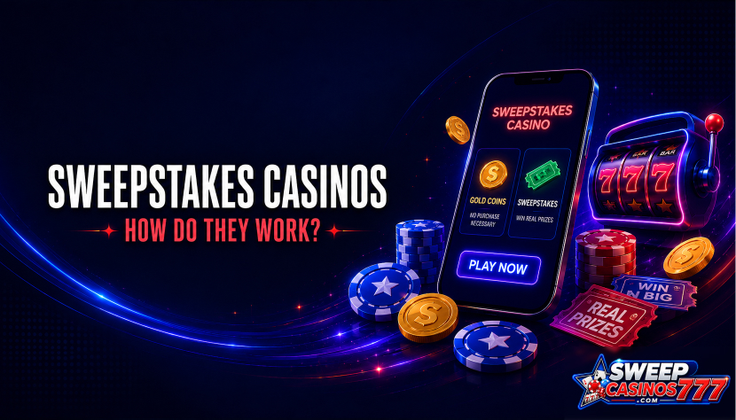 How sweepstakes casinos work with Gold Coins and Sweeps Coins
